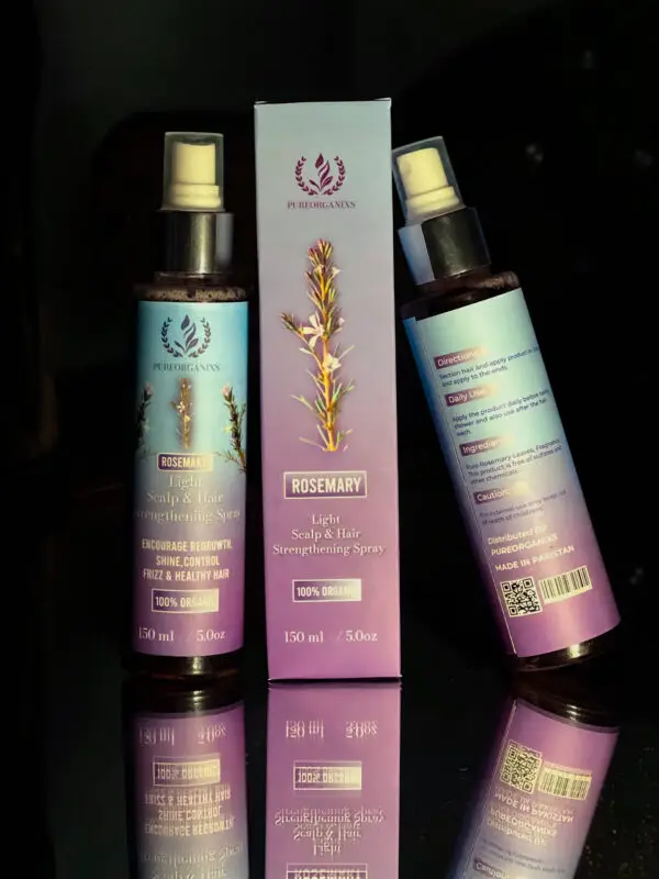 PureOrganixs Rosemary Hair  Regrowth Spray for both Men & Women - Image 6